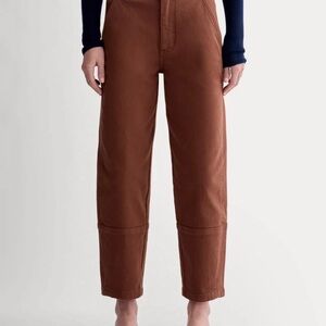Everlane Utility Barrel Pant in Rosewood 🥀